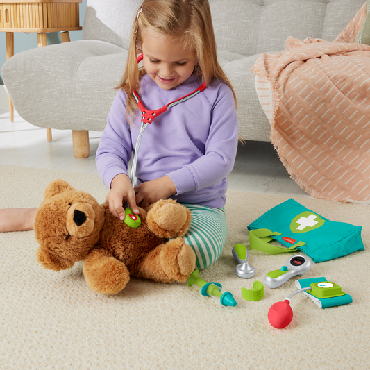 Fisher-Price Trousse de Médecin, 7Éléments, Jeu Préscolaire