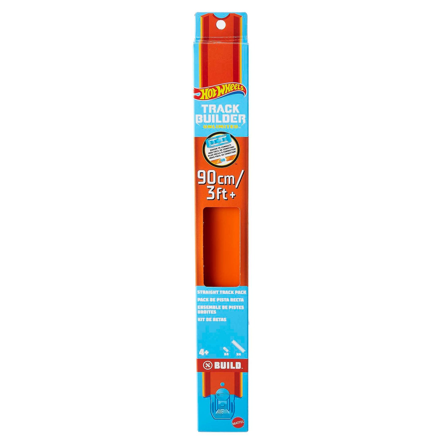 Hot Wheels Track Builder Unlimited Straight Track Pack